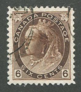 CANADA #80 USED VF