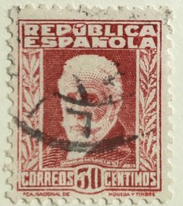 AlexStamps SPAIN #521 XF Used 