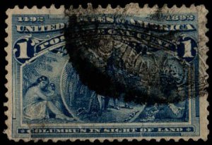 # 230 DEEP BLUE USED COLUMBUS IN SIGHT OF LAND SCV-0.40