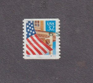 Used PNC1 32c Flag SA Liner-Less M11111 US 3133 F-VF