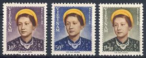 VTET NAM SC#14-16, Empress Nam-Phuong MNH