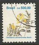 BRAZIL 2268 VFU FLOWER CV1.50 W261-5