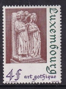 Luxembourg  #534  MNH 1974  Crowned by Angel 4fr