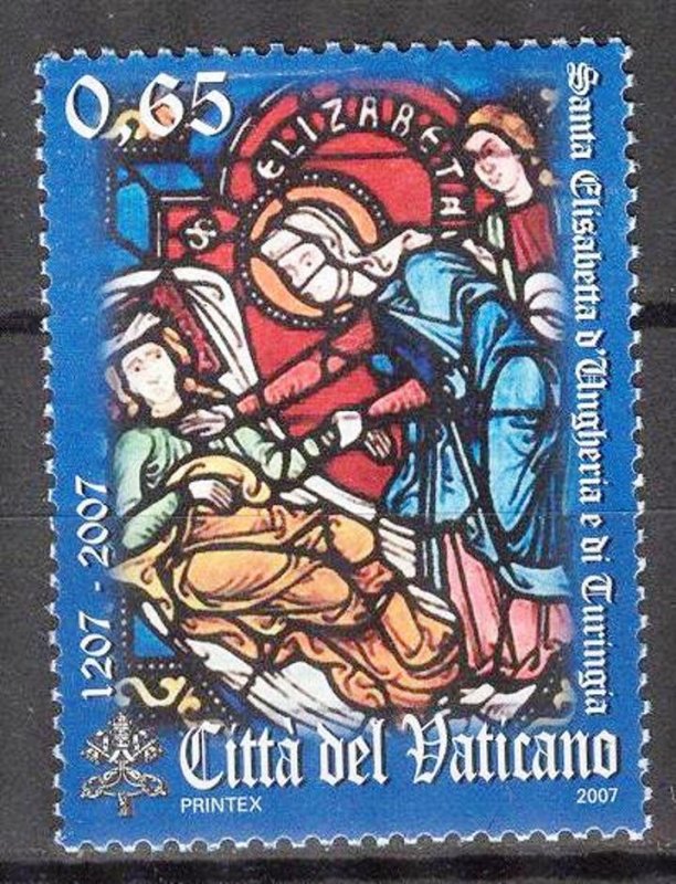 Vatican 2007 St. Elisabeth of Thuringen MNH