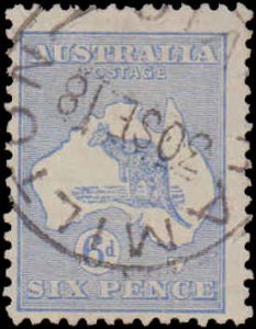 Australia #48, Incomplete Set, 1915-1924, Used