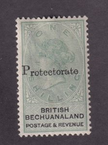 Bechuanaland Scott # 54 VF OG lightly hinged nice color cv $ 150 ! see pic !