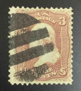 US STAMPS #65 USED LOT #97500