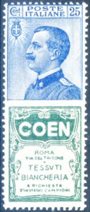 Kingdom. Advertising. Coen 25 c. 1924.