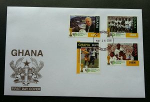 Ghana Germany FIFA World Cup Football 2006 Games Sport (stamp FDC)