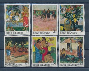 [114283] Cook Islands 1967 Art paintings Gauguin  MNH