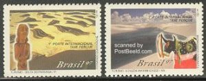 Brazil 1997, Tourism 2v, MNH