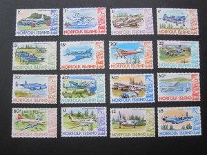 Norfolk Island 1980 Sc 256-270 set MNH