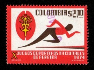 Colombia #821 used