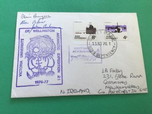 Ross Dependency 1976  Scott Base Antarctic cover A15199