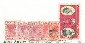 Bahamas #154/156/229