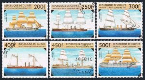 Guinea 1396-1401, CTO. 19th Century Warships. 1997.