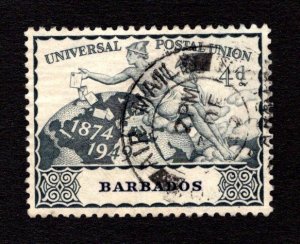 BARBADOS  SC# 214  VF/U