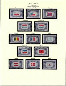 909-921 Mint,OG,VLH/NH... SCV $4.20...  8 are VLH, 5 are NH