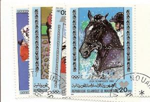 Mauritania 446-449 CTO