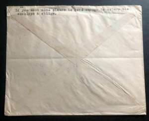 1938 Bombay India Airmail Cover To Tokyo Japan Via Hong Kong