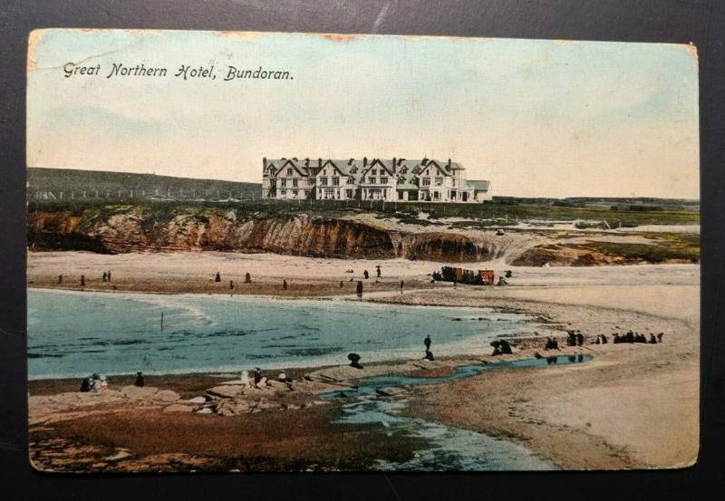 Vintage Great Northern Hotel Co Donegal Ireland Real Picture Postcard Cover