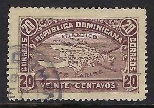 Dominican Republic 117 VFU FORGERY R648