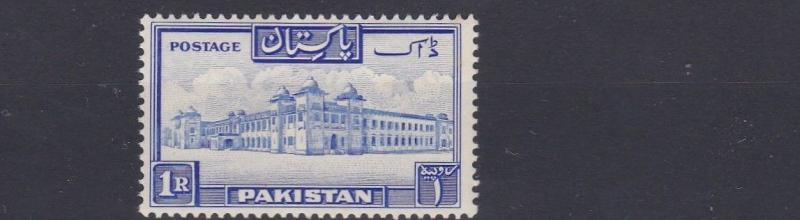 PAKISTAN  1948  S G  38   1R ULTRAMARINE   MH   