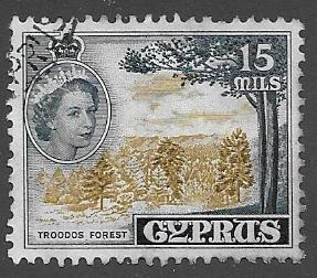 Cyprus  Scott 172  Used  