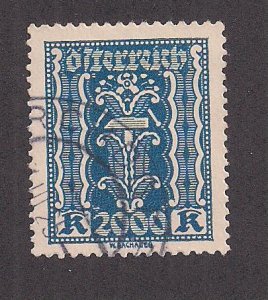 AUSTRIA SC# 285  VF/U 1923