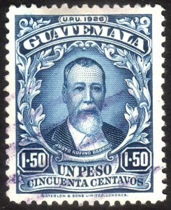 1926, Guatemala, 1.5P, Used, Sc 224