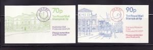 Great Britain BK327 Complete Booklet MNH Buildings