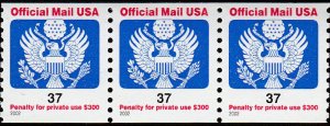 # O159 MINT NEVER HINGED ( MNH ) EAGLE HOLDING ARROWS AND BRANCH