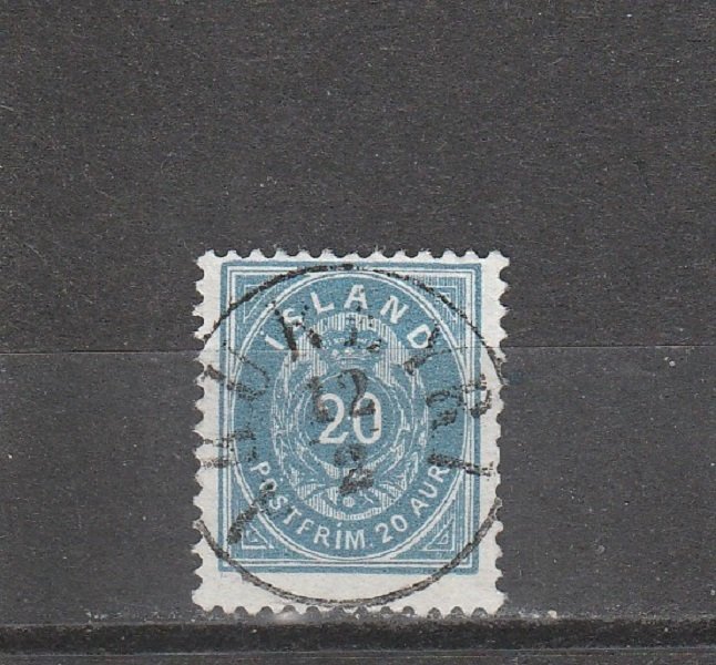 Iceland  Scott#  28a  Used  (1898 Numeral of Value)