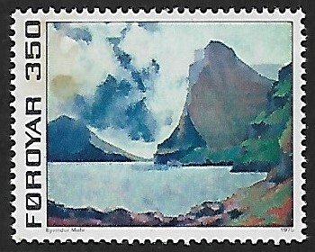 Faroe Islands # 18 - Vidoy & Svinoy - MNH