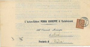 ITALIA REGNO: Annullo doppio cerchio: CASTEL-VISCONTI