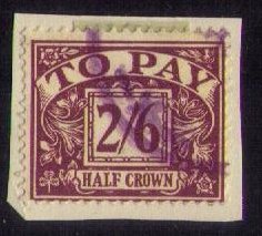 Great Britain Sc J53  Postage Due Used F-VF