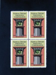 2071 FDIC, MNH blk/4