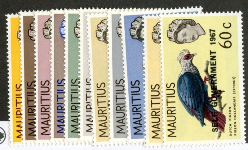 1967 Mauritius Sc.#306-20 MVLH* ( 744 BCX2 )