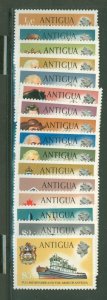 Antigua #241/257 Unused
