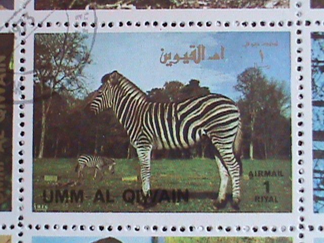 UNN AL QIWAIN STAMP:HISTORY OF OLYMPIC GAMES STAMPS CTO LARGE FULL SHEET VF