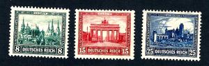 Germany Scott #B34-36 MLH