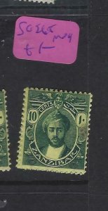 ZANZIBAR  (PP0705B)   SULTAN  10C    SG 265       MOG