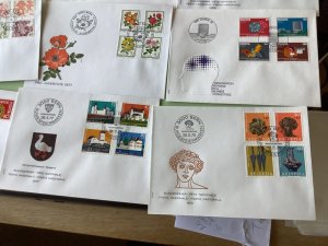 Switzerland postal  covers  16  items Ref A2162