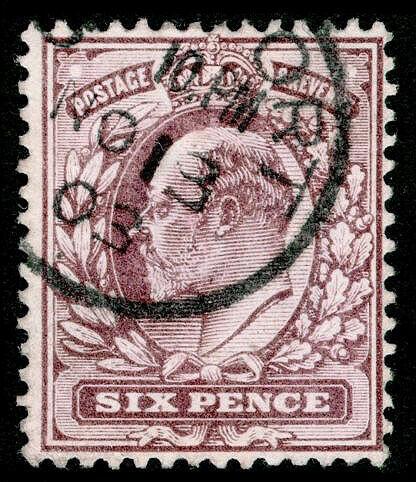 SG246, 6d slate-purple, FINE USED, CDS. Cat £20.