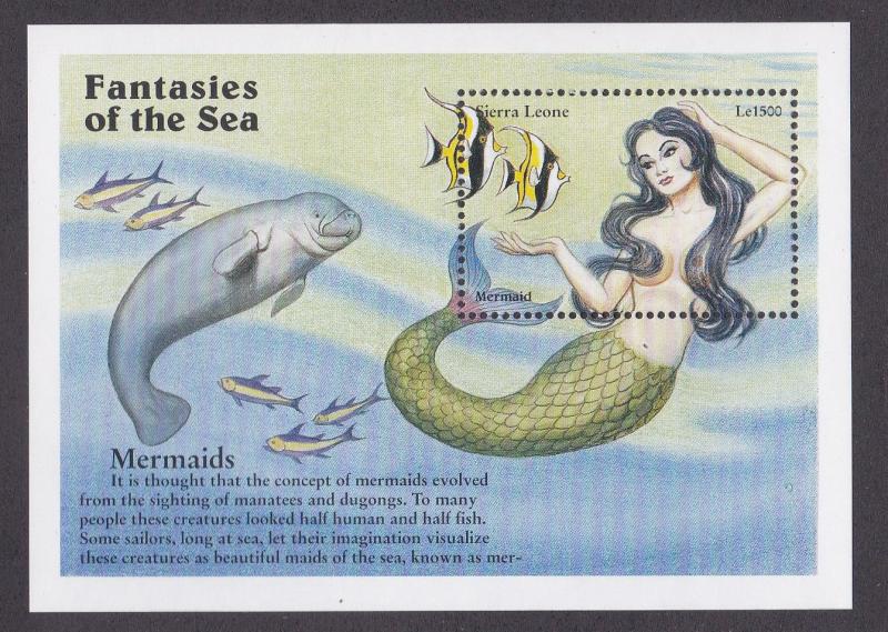 Sierra Leone # 1938-1940, Fantasies of the Sea,  Mint NH, 1/2 Cat.