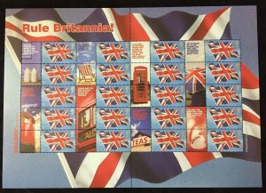 GB 2004 Flags Smiler Sheet (Apr 1711