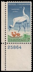 United States - Scott 1098 - Mint-Never-Hinged - Attached Plate Number Tab