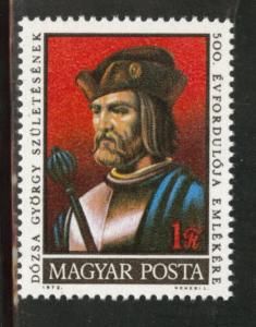 HUNGARY Scott 2148 Dozsa stamp 1972