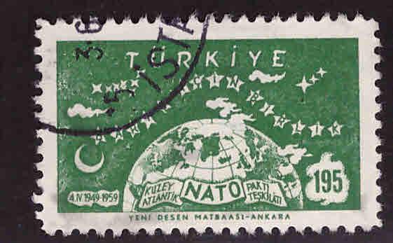 TURKEY Scott 1437 Used stamp