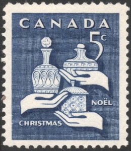 Canada SC#444 5¢ Christmas: Gifts from the Wise Men (1965) MNH*